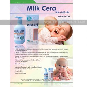 Sữa tắm gội trẻ em 2 in 1 Milk Cera 300ml Hàn Quốc An Toàn cho Trẻ Sơ Sinh 003