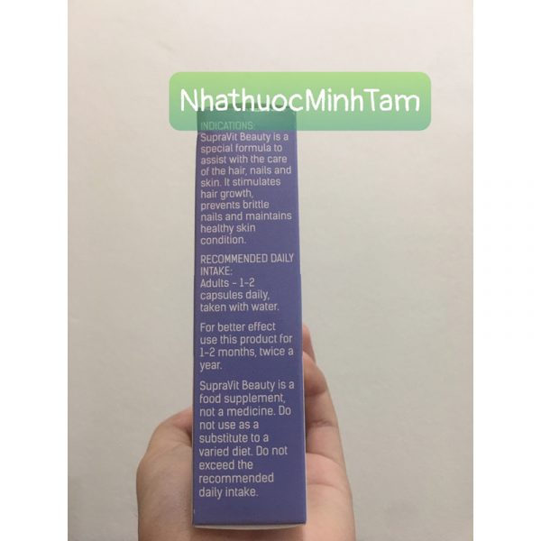 Viên uống ngăn rụng tóc, kích thích mọc tóc, làm đẹp da BEAUTY Hair nails skin 004