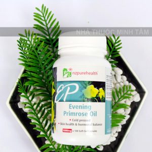 Viên uống tinh dầu hoa anh thảo Evening Primrose Oil Nzpurehealth 004