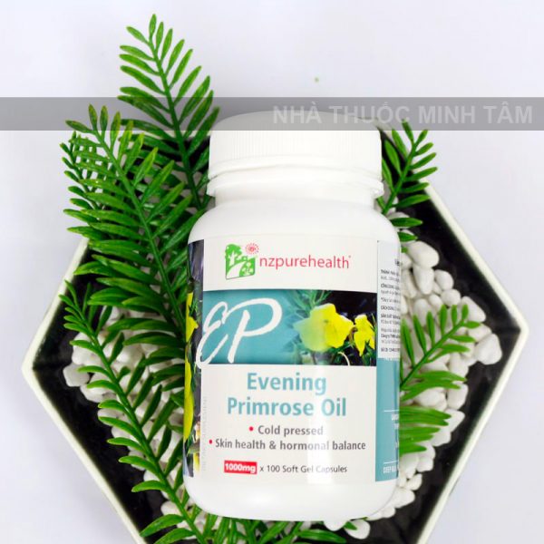 Viên uống tinh dầu hoa anh thảo Evening Primrose Oil Nzpurehealth 004